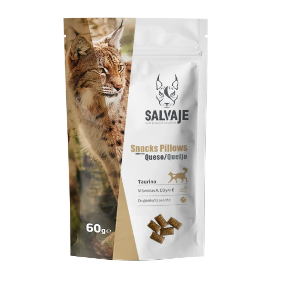 Petiscos de queijo selvagem para gatos