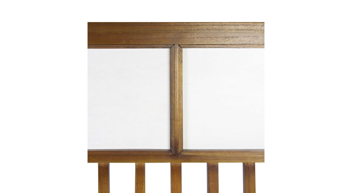 Tête de lit bois marron 165x5x135cm
