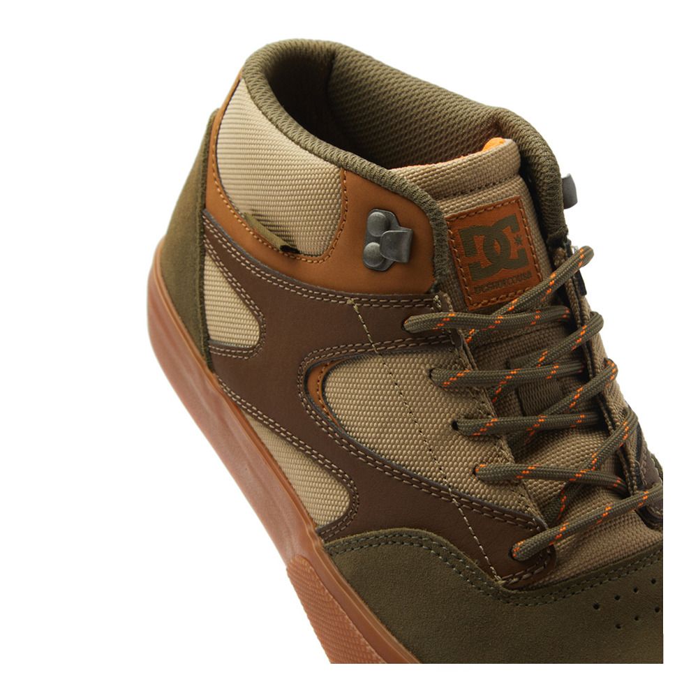 DC Shoes KALIS VULC MID - Sneakers Homme brown/dk chocolate