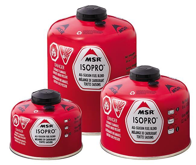 MSR - CARTOUCHE GAZ A VALVE ISO PRO