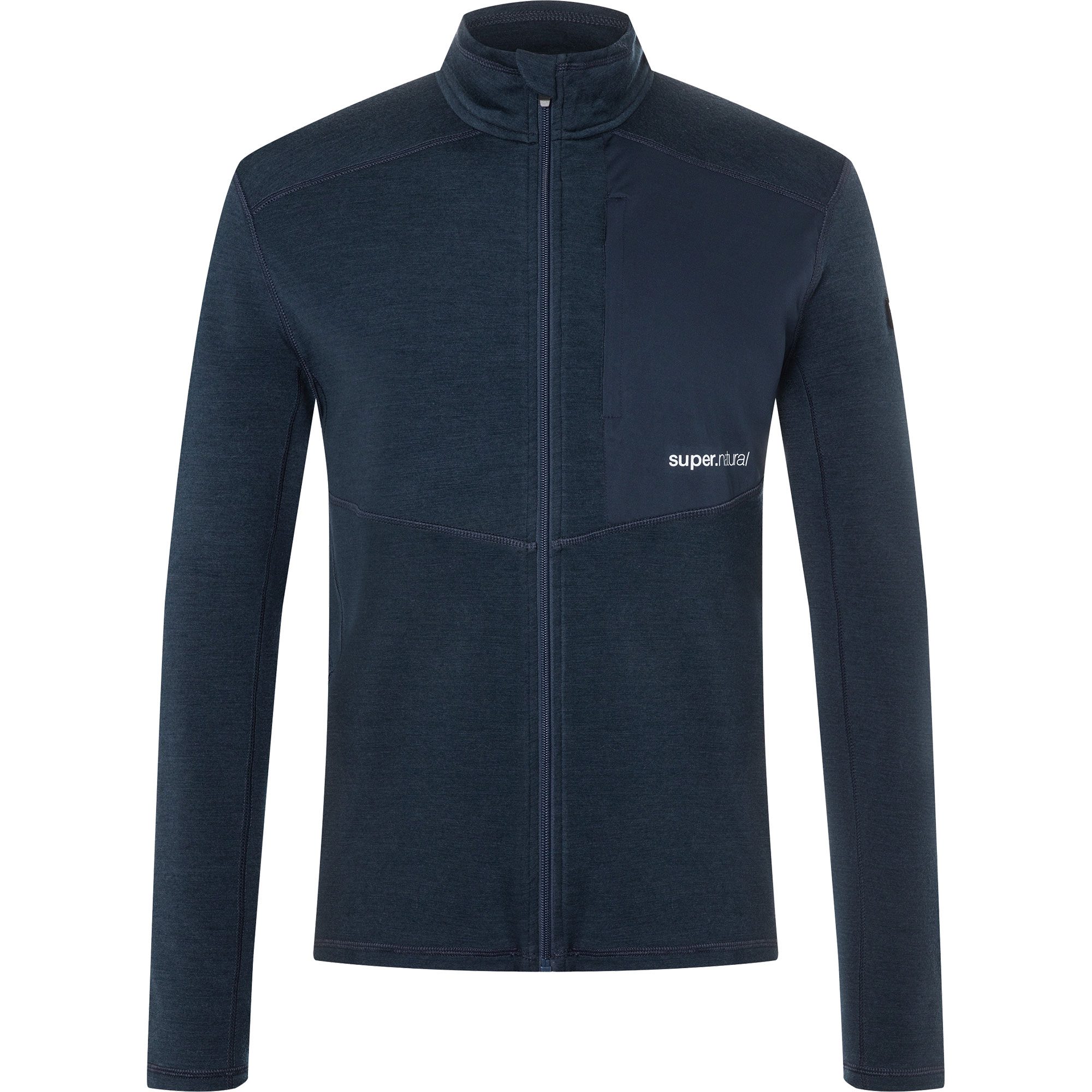 super.natural Adventure Track Fleecejacke Herren blueberry