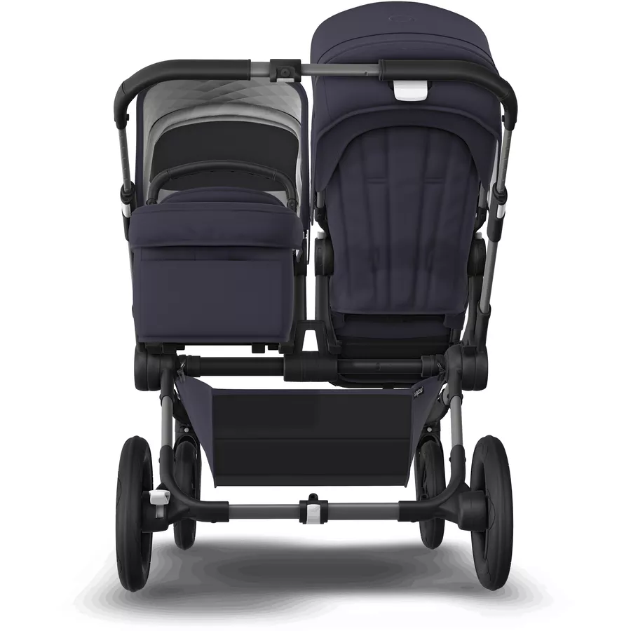 bugaboo Geschwisterwagen Donkey 5 Duo Complete GraphiteDark Navy