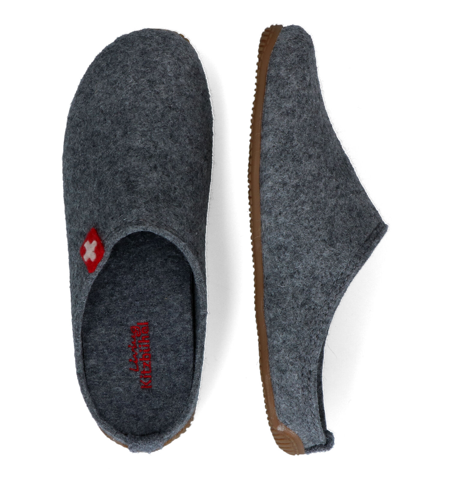 Pantoffels grijs