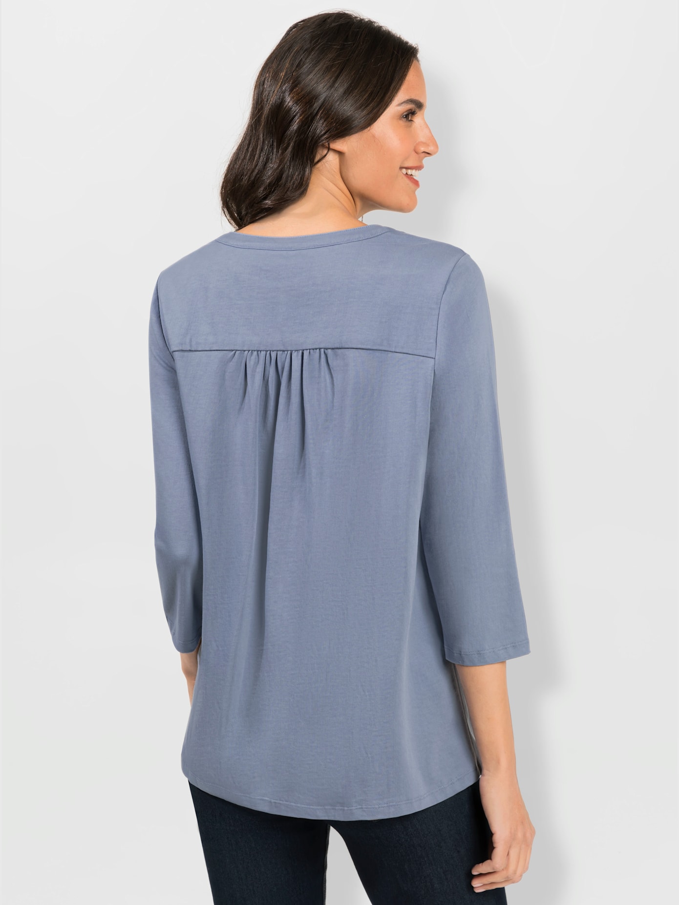 T-shirt à manches 3/4 50% coton