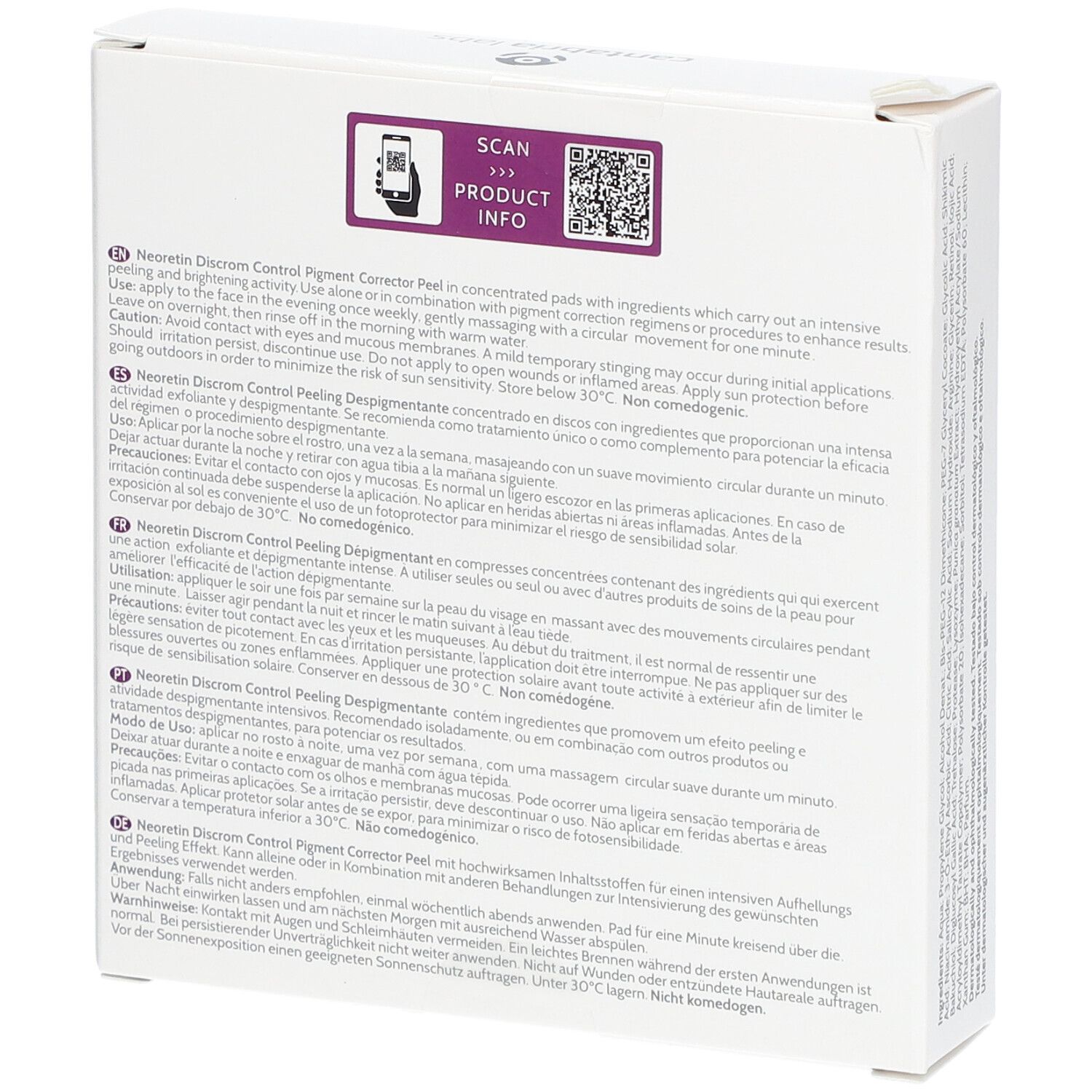 NEORETIN Discrom Control Lightening Peel Pads