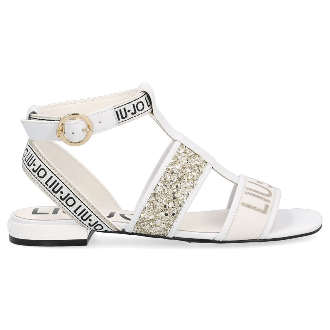 Liu-Jo Sandales en Cuir Astra blanches
