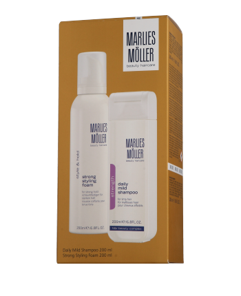 Marlies Möller Strength Haarpflegeset mit Daily Mild Shampoo 200ml-200ml