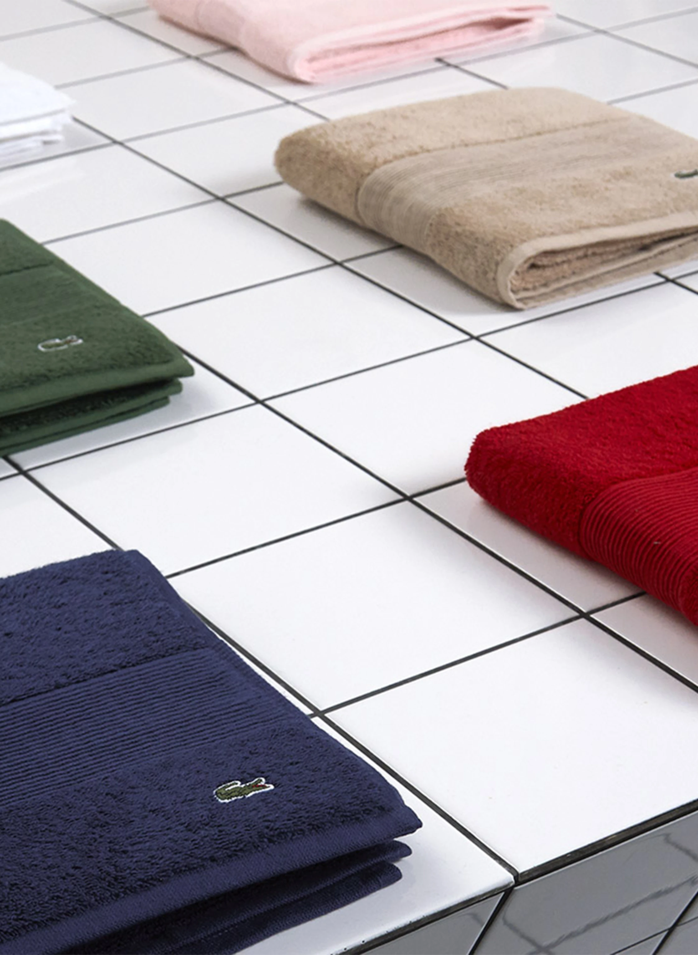 LACOSTE Handtuch LLECROCO HANDTUCH