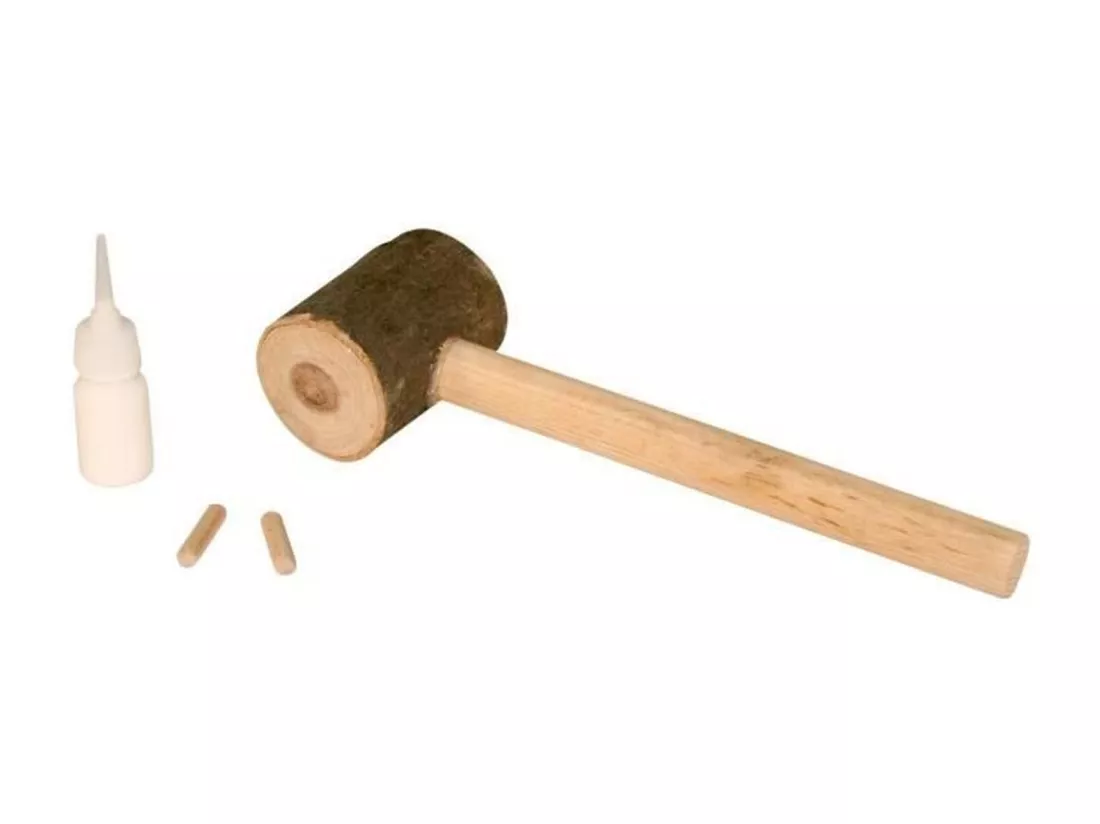 KERBL Nichoir - Kit à monter soi-meme pour oiseaux - 36 x 12 x 14 cm