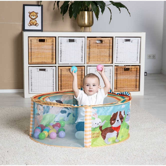 Besttoy - Bällebad - mit 25 Spielbällen