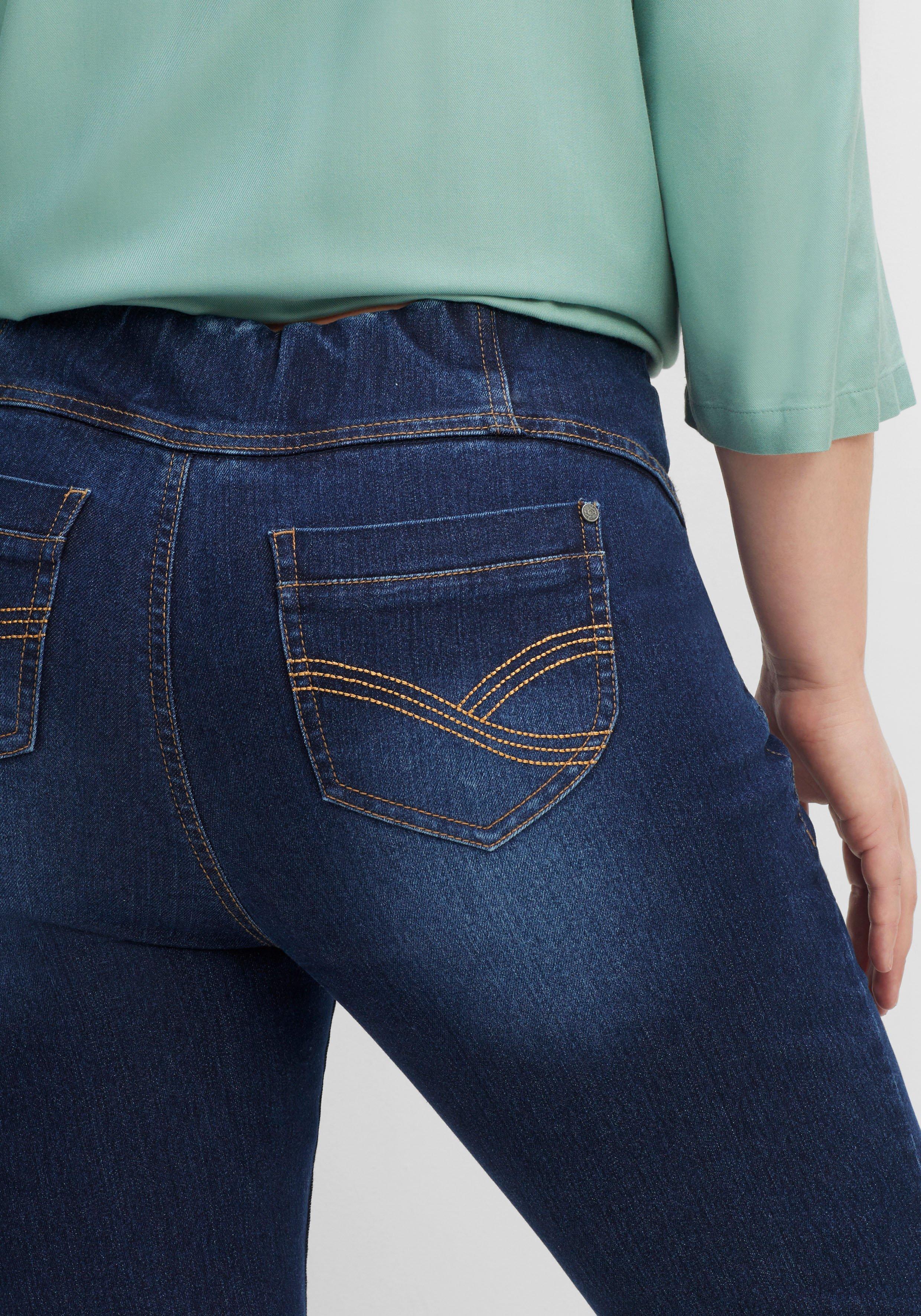 Jeggings mit breitem Gummibund