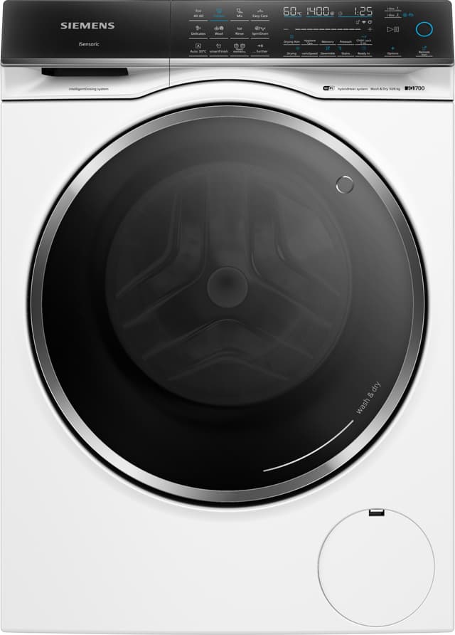 Siemens iQ700 vaskemaskine/tørretumbler WN54C2A0DN (10,5/6 kg) TÆNK TESTVINDER