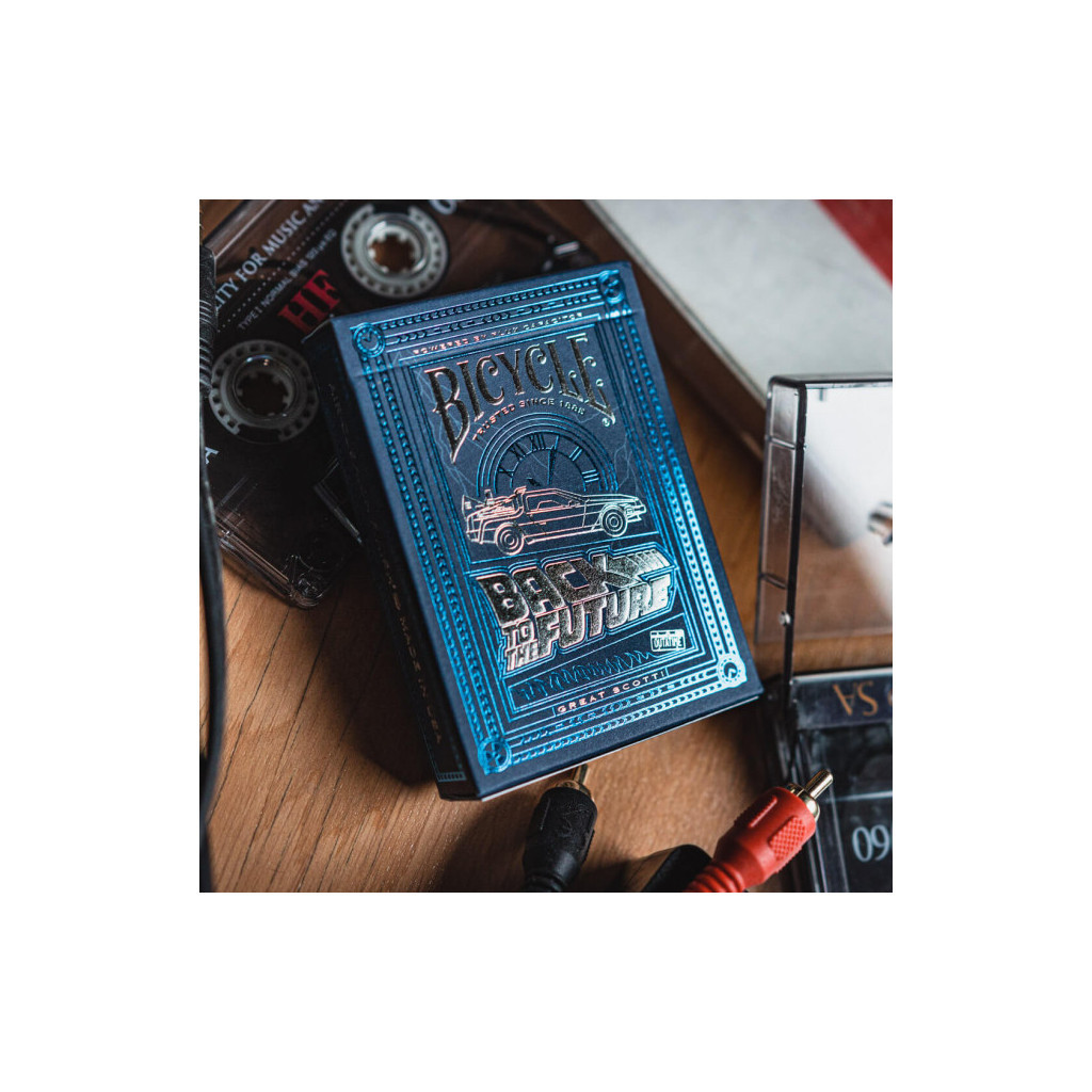 Cartes Bicycle Ultimates - Retour vers le Futur