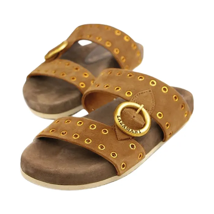Lazamani Two Straps One Buckle Slippers Dames