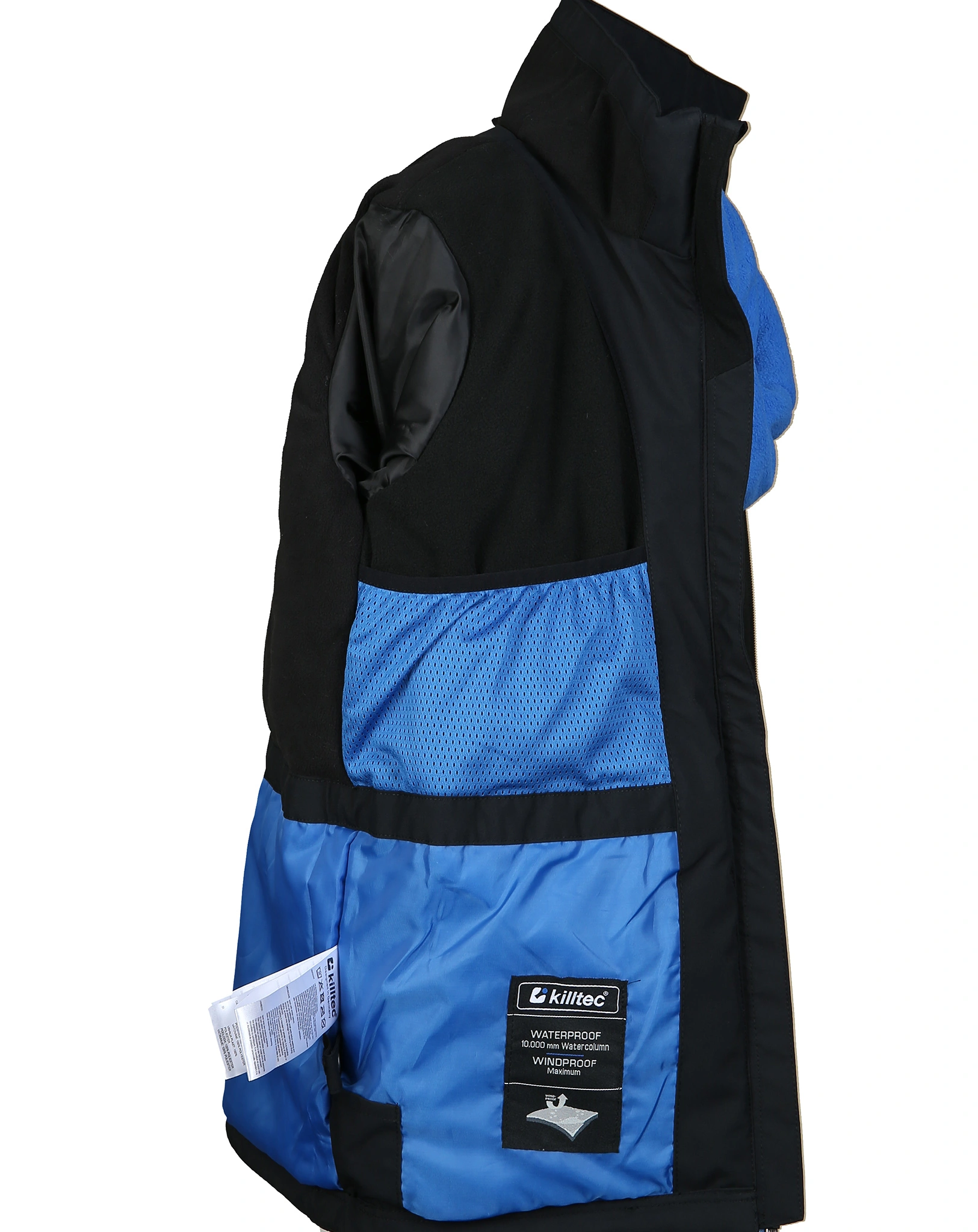 Funktionsjacke KOW 159 BYS in schwarz/blau