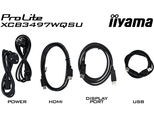 IIYAMA - Ecran PC Gamer 34 pouces incurvé 34 Noir 21:9 incurvé 0.4ms 120Hz - XCB3494WQSU-B1
