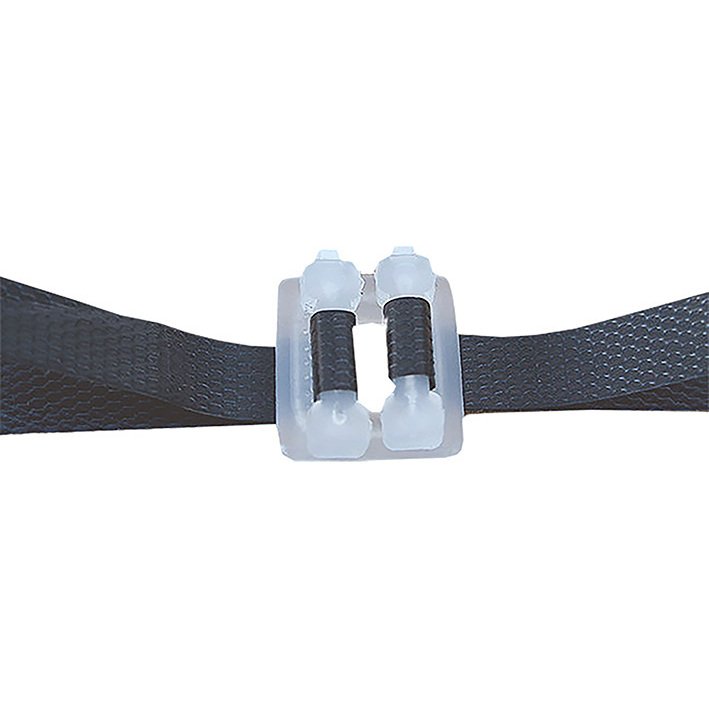 Boucles plastique 13 mm, par carton de 1000 boucles