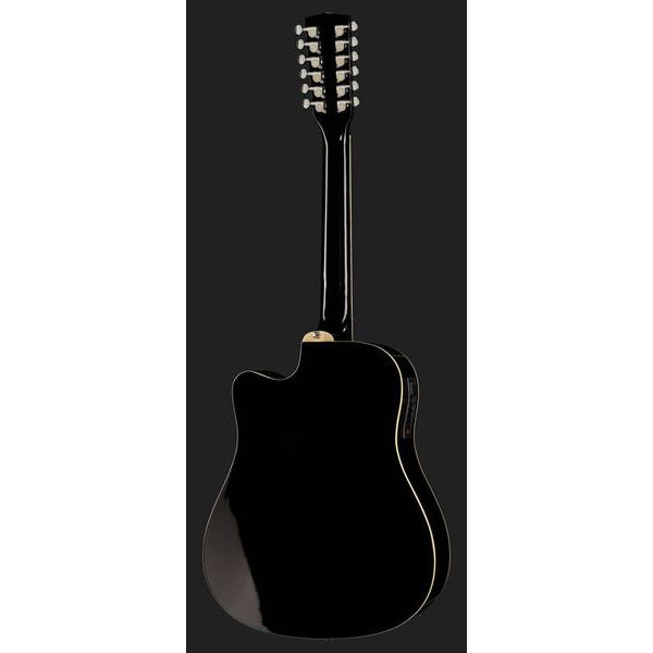 Harley Benton D-200CE-12BK Bundle