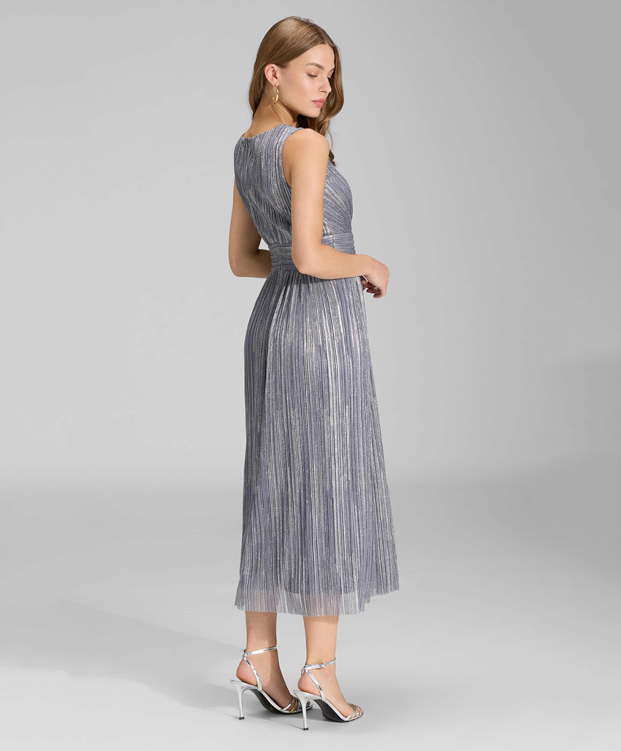 Swing Dames jurk blauw