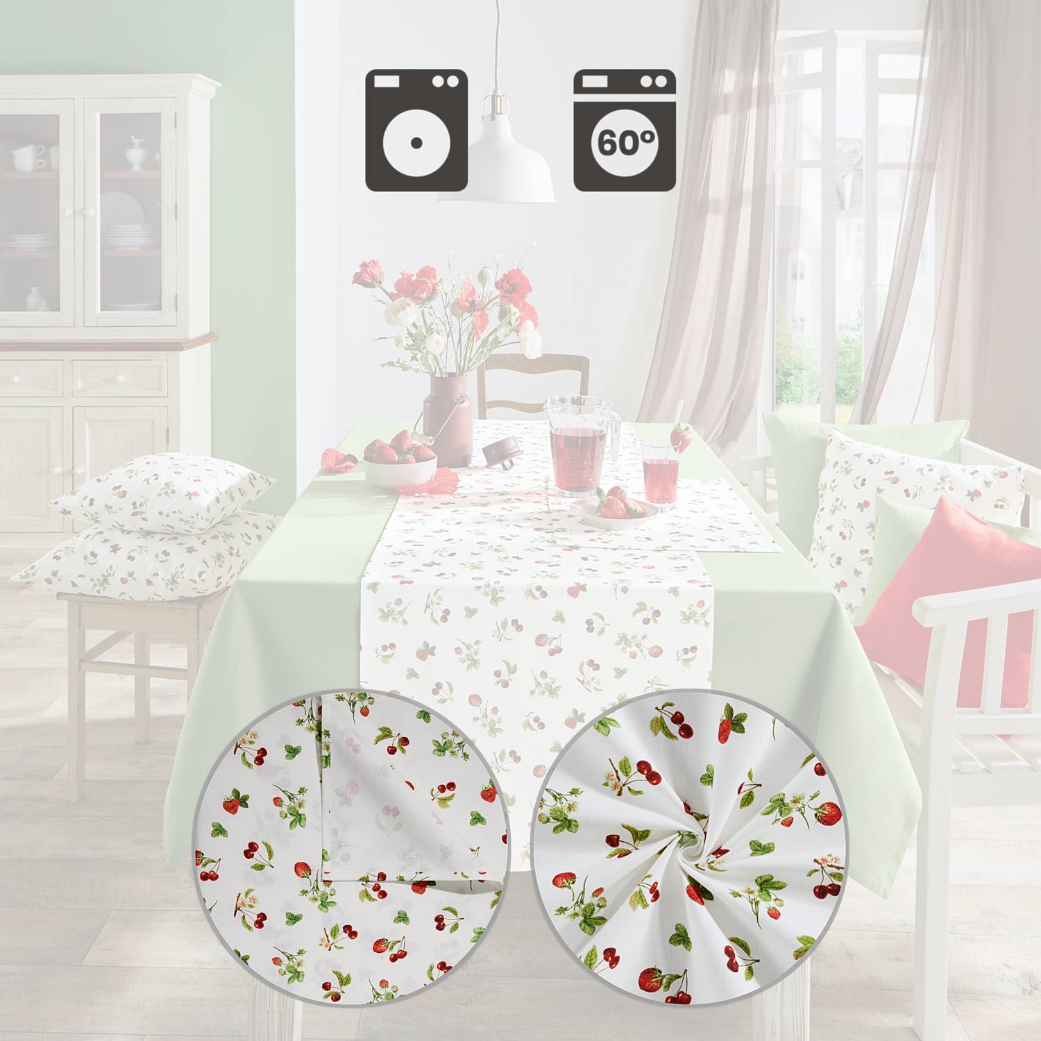 REDBEST Tischset im 2er-Pack