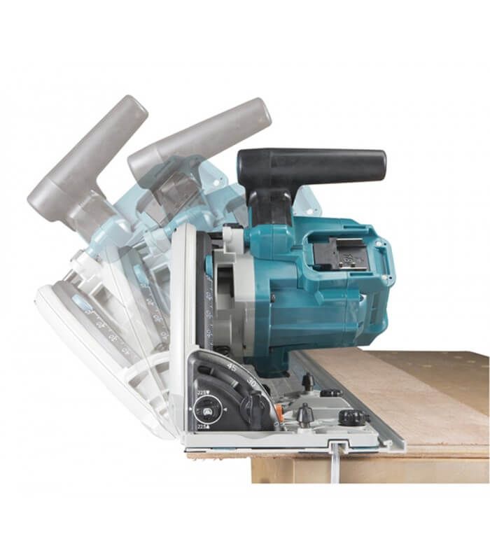 Makita DSP601ZJU 36V (2x18V) Li-ion accu invalcirkelzaag body in Mbox (AWS) - 165mm - koolborstelloos