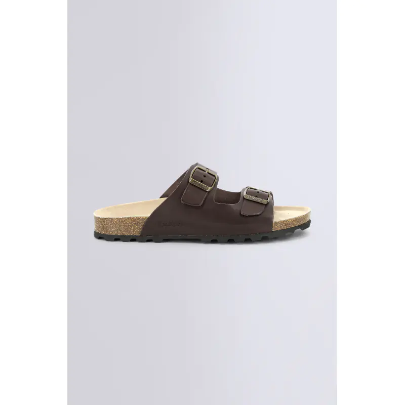 KICK ELK MARRON SANDALES Cuir Homme