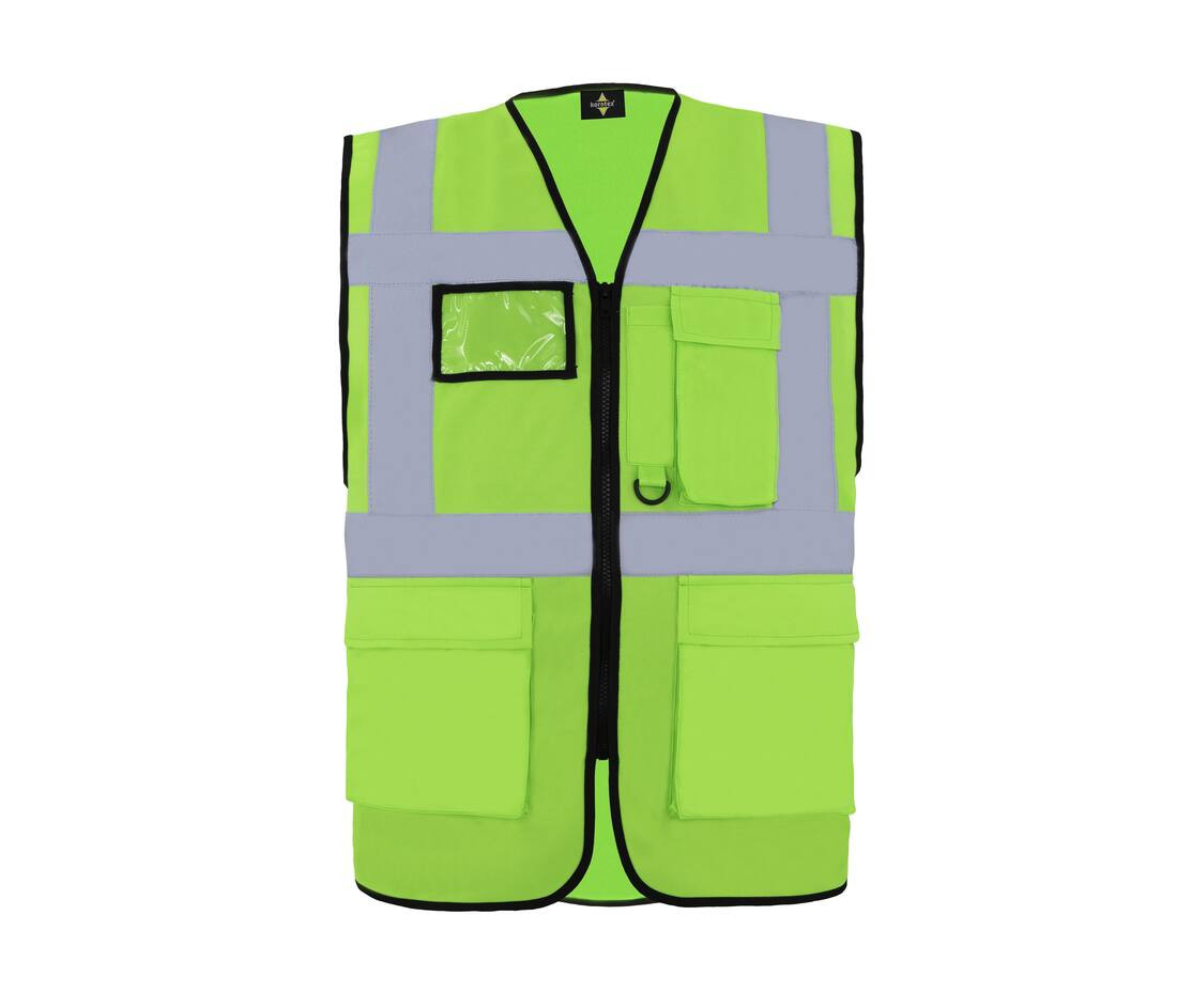 KORNTEX KX226 - Gilet de sécurité multifonctionnel avec poches