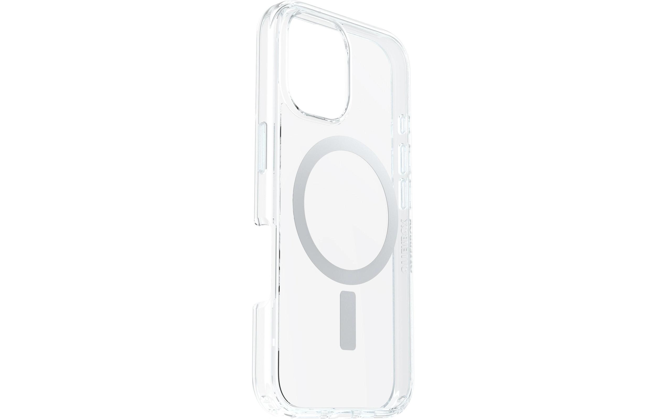Back Cover Symmetry iPhone 16 TransparentSchutzhülle für das Apple iPhone 16 mit MagSafe Lademöglichkeit