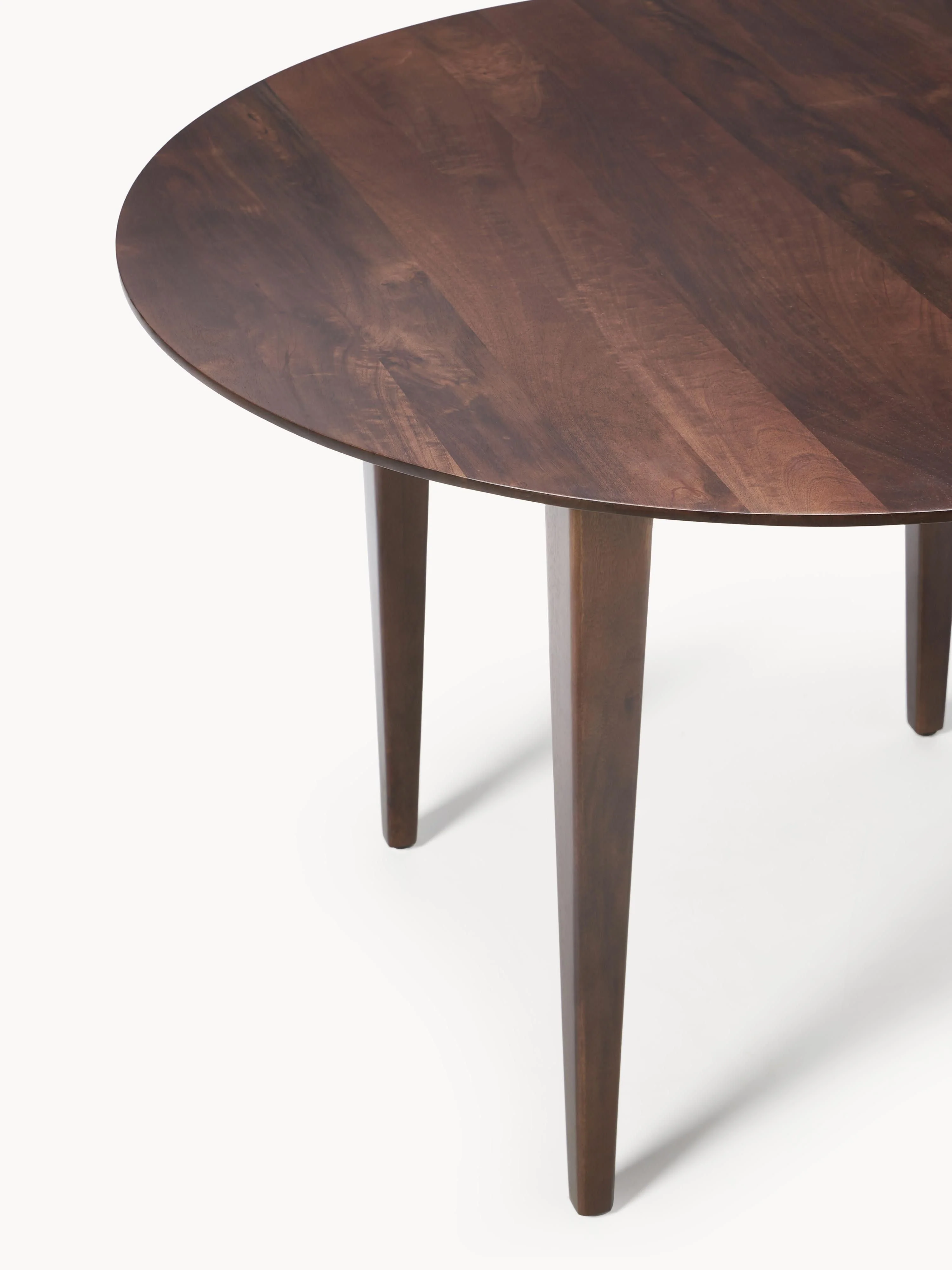 Ronde eettafel Archie van mangohout, in verschillende formaten