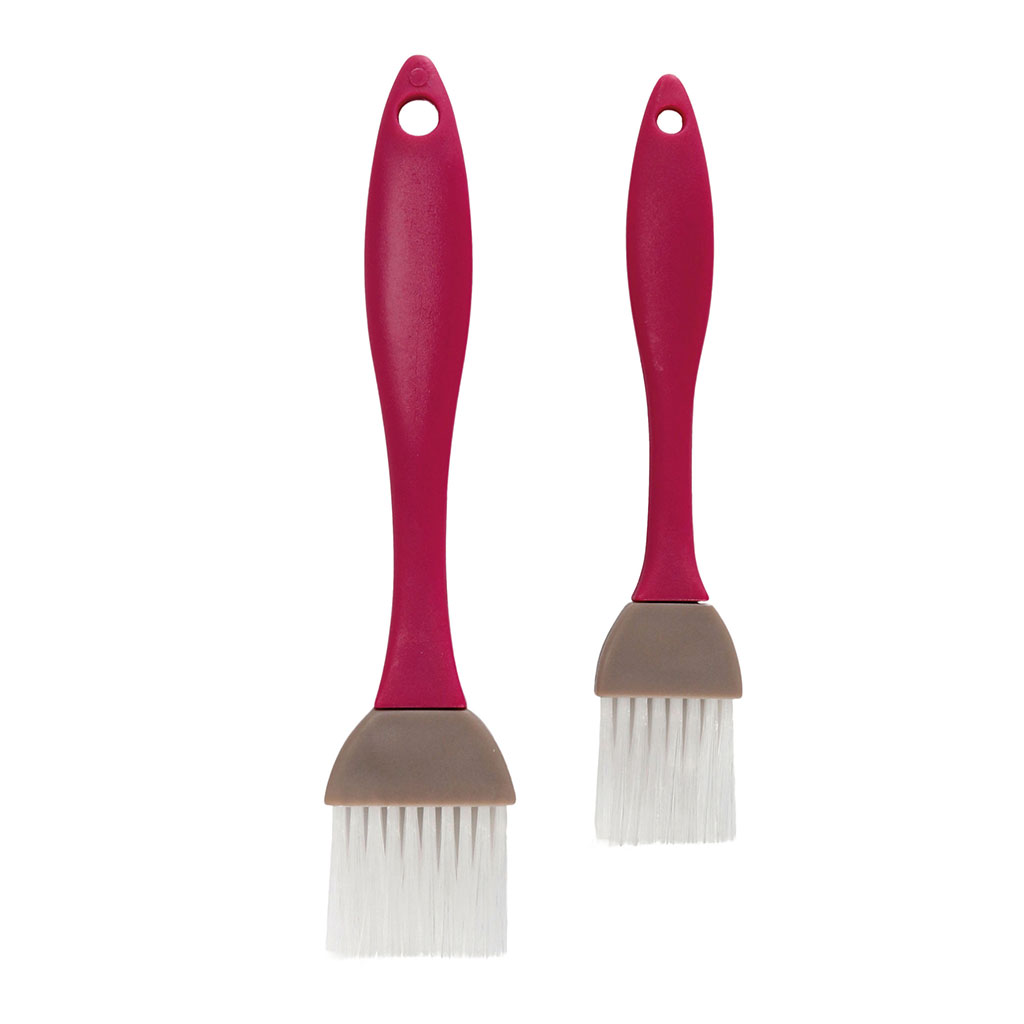 Lot de 2 pinceaux de cuisine nylon
