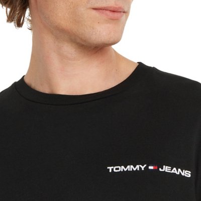 Tee-shirt à manches longues homme Tjm Clsc Linear Chest TOMMY HILFIGER