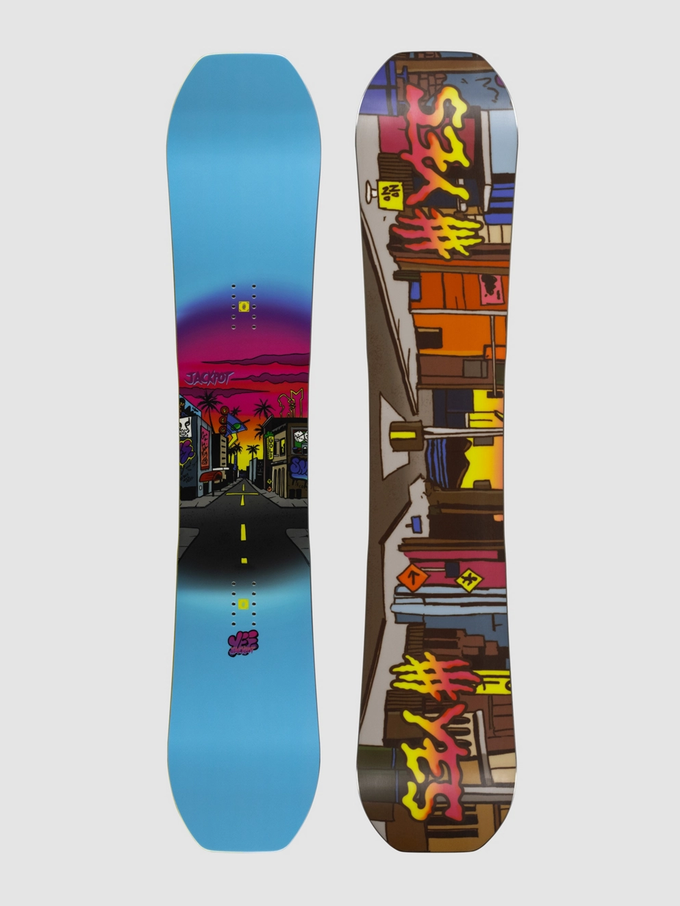 YES Jackpot 2025 Snowboard green