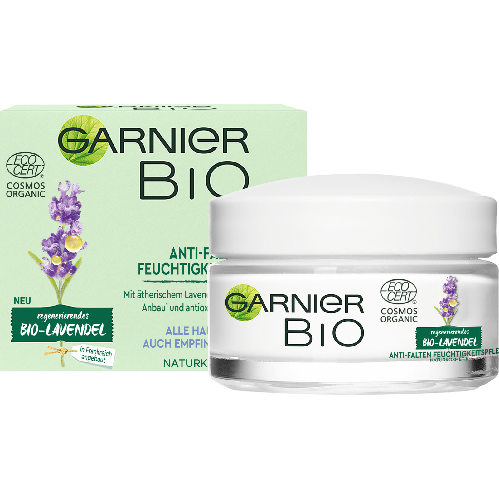 Garnier Bio Anti-Falten Schlafcreme Lavendel 50 ml