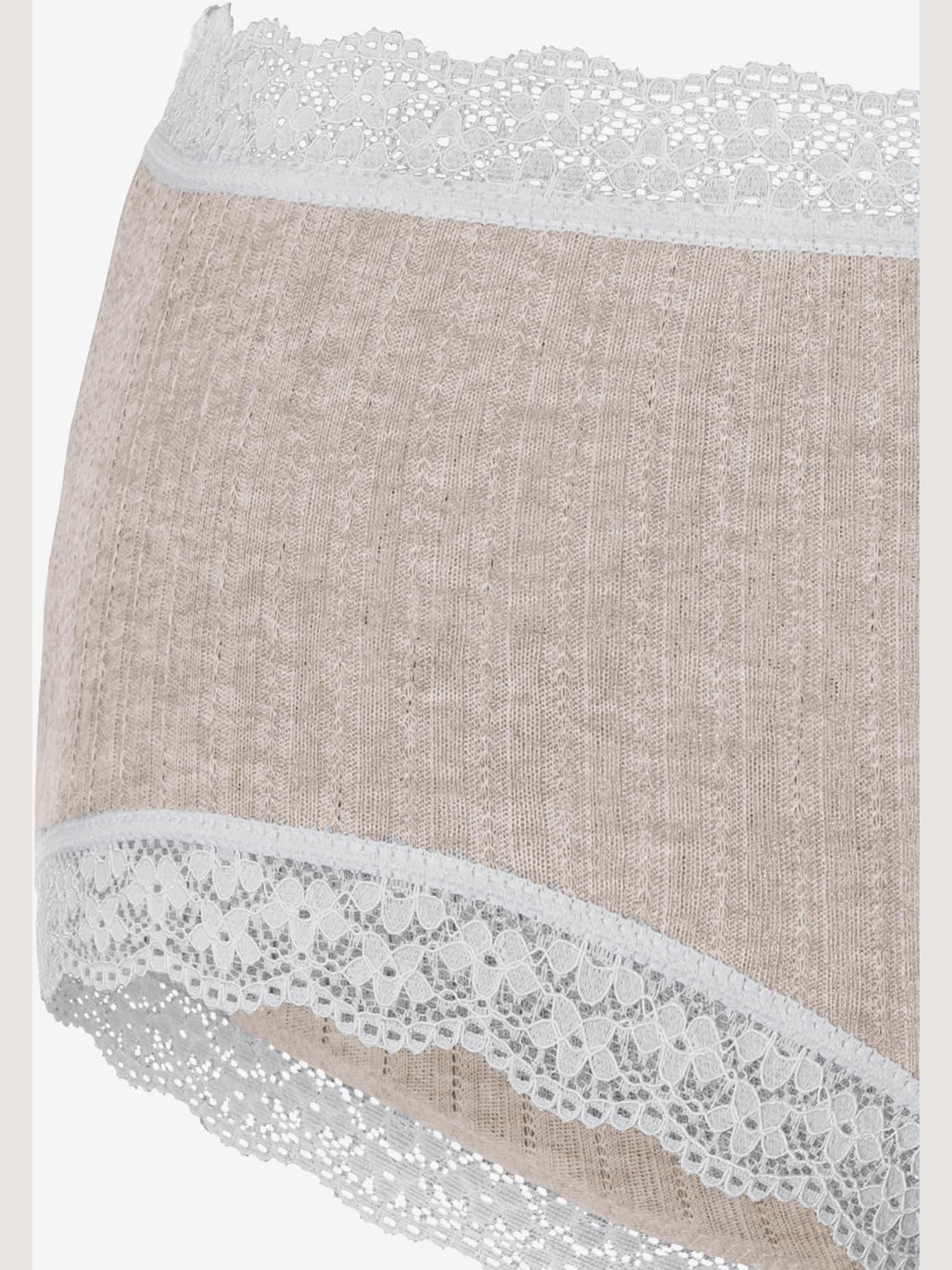 Panty qualité côtelée douce au design tendance