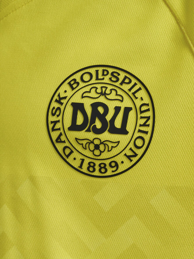 Hummel DBU Danmark målmandstrøje 23 Børn Gul