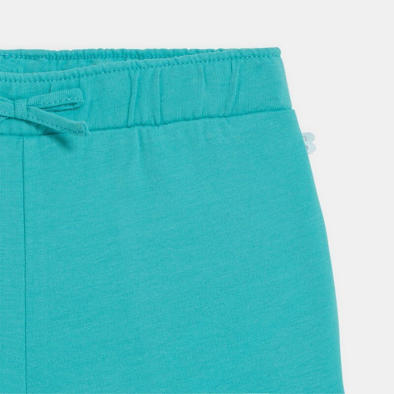 Short en molleton léger bleu bébé fille Bleu