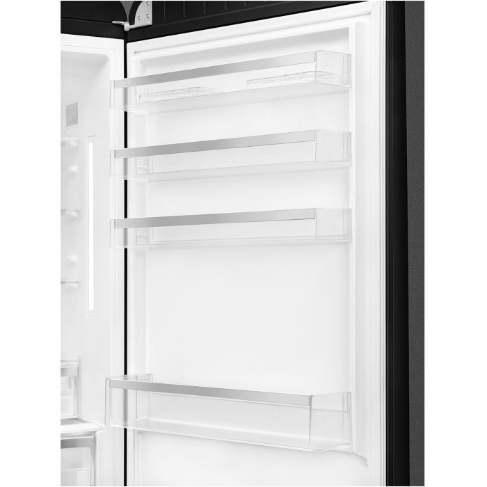 SMEG Kühl-Gefrierkombination 50's Retro Style FAB38RBL5 Schwarz