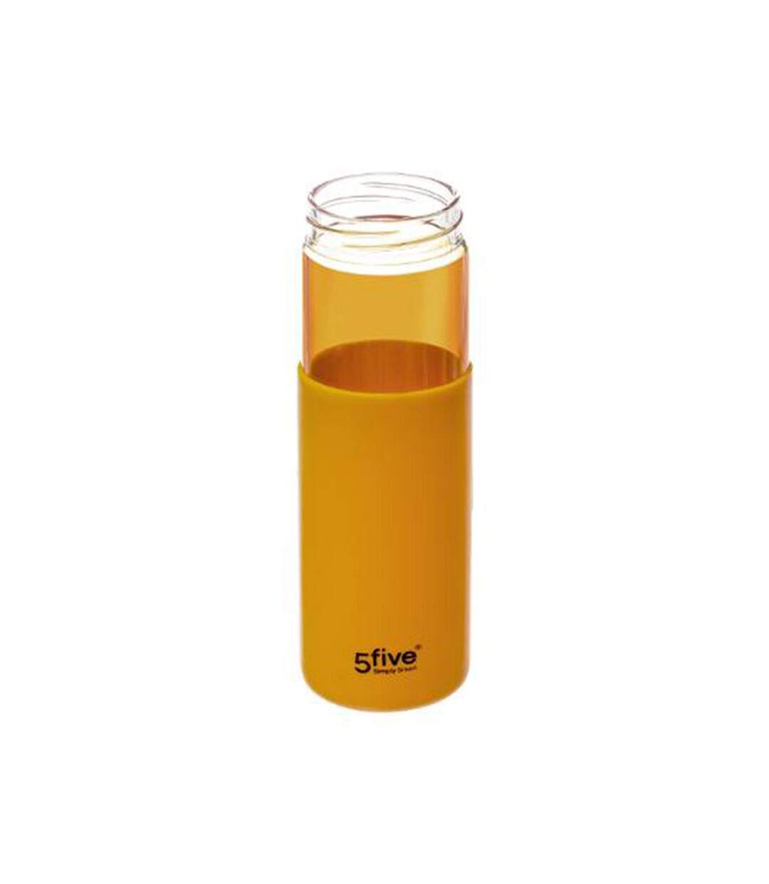 Bouteille Gourde en Verre Modern 0,55L Moutarde