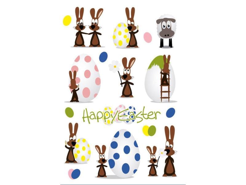 Herma Stickers Sticker Ostern Hasenparty Ostersticker