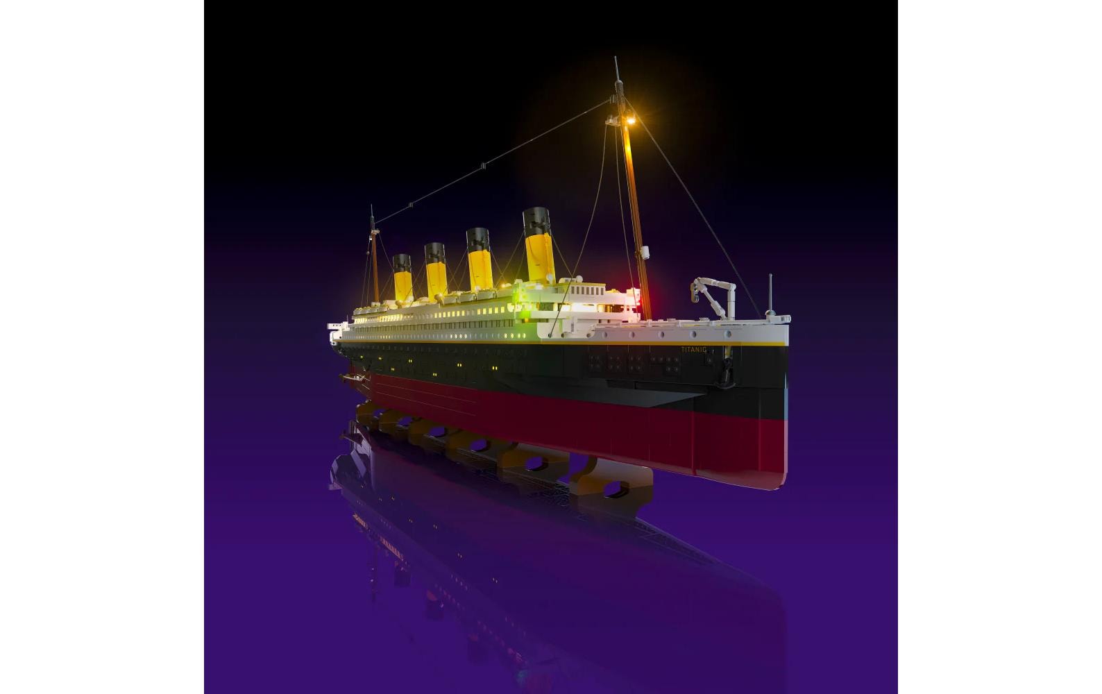 LED-Licht-Set für LEGO® LMB 2.0 für 10294 Titanic<br>Beleuchtungs-Kit