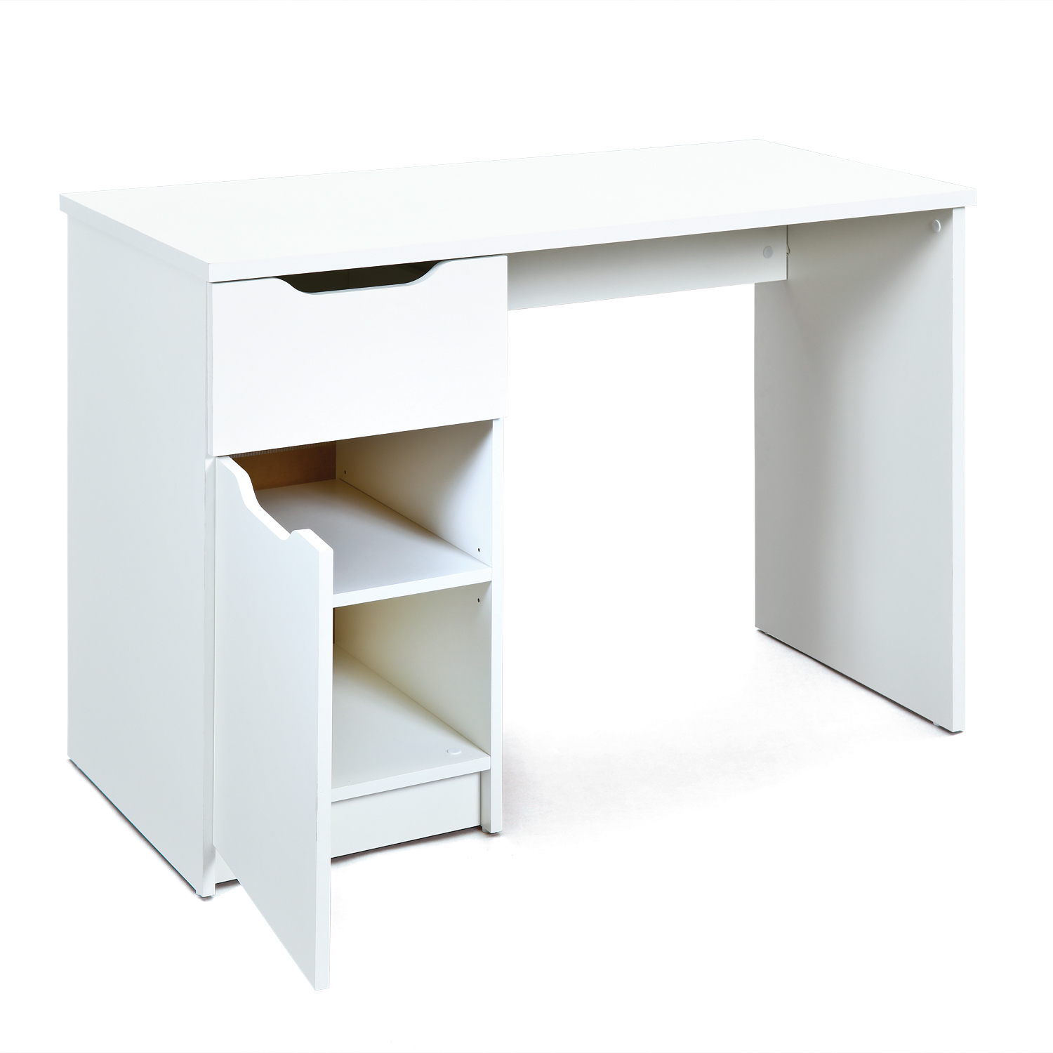Schreibtisch WESTPHALEN - weiß - 115 cm