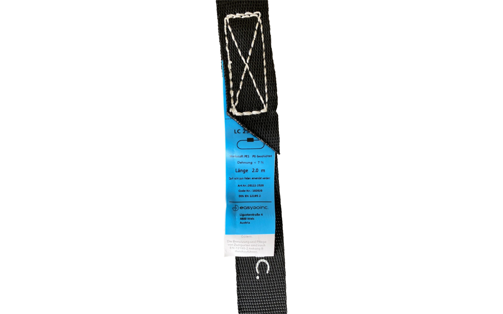easygoinc. Klemm Zurrgurt 2 Stk. 0,5 m