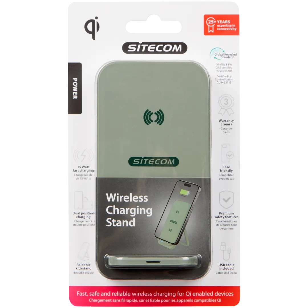 Sitecom draadloze oplaadstandaard 15 watt