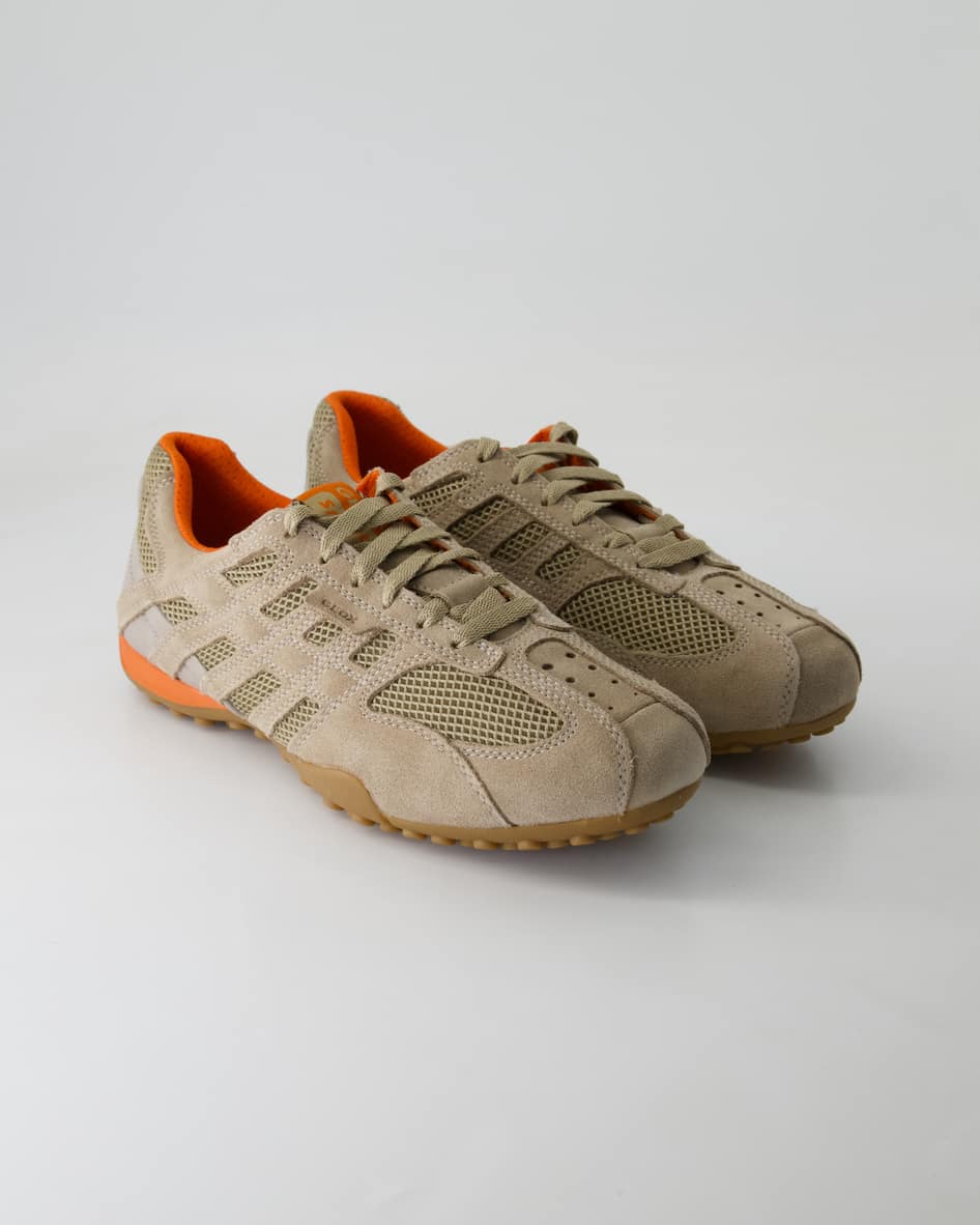 Geox Snake Original Sneaker in Beige