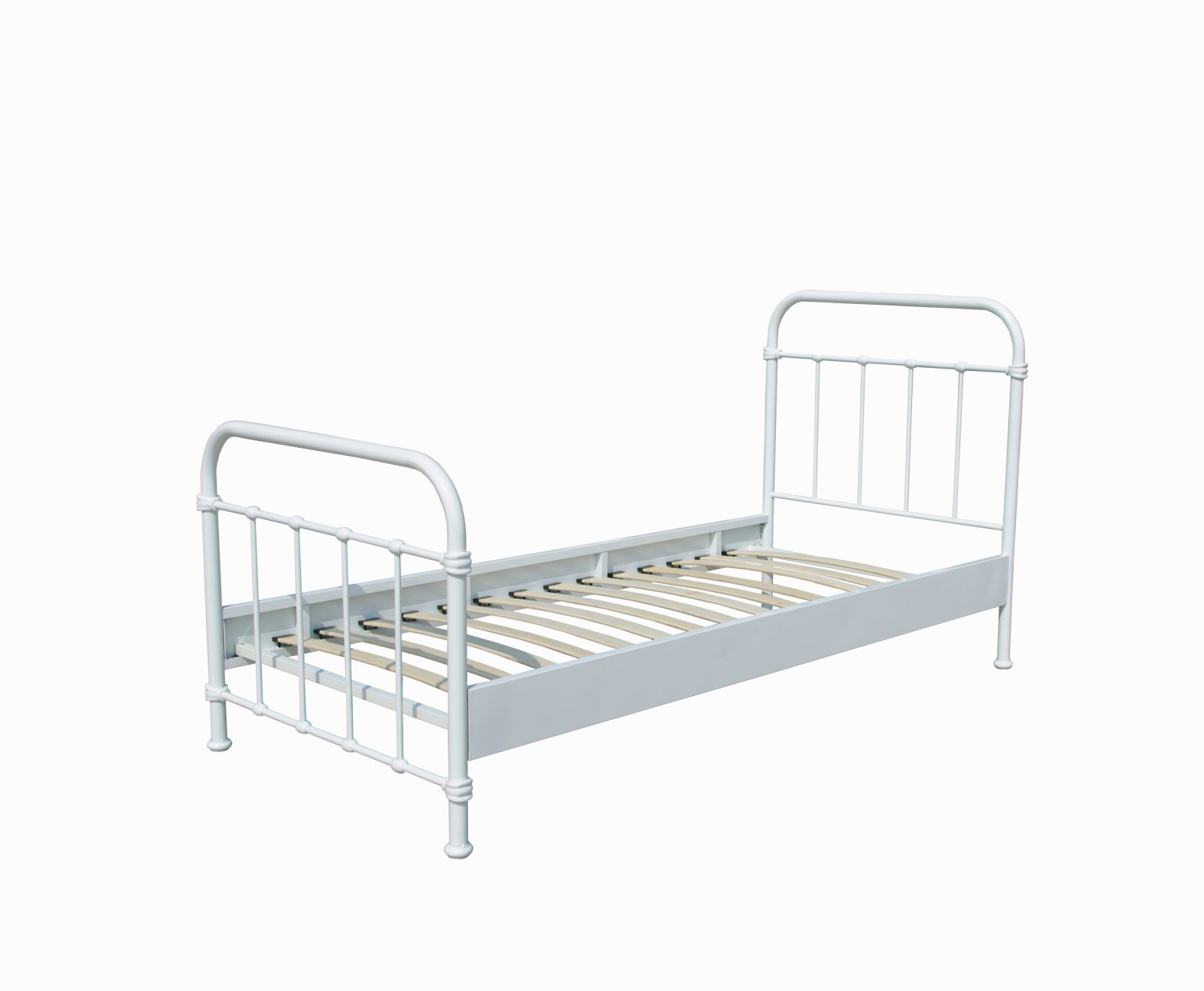 Metallbett NEW YORK - weiß - Metall - 90x200 cm