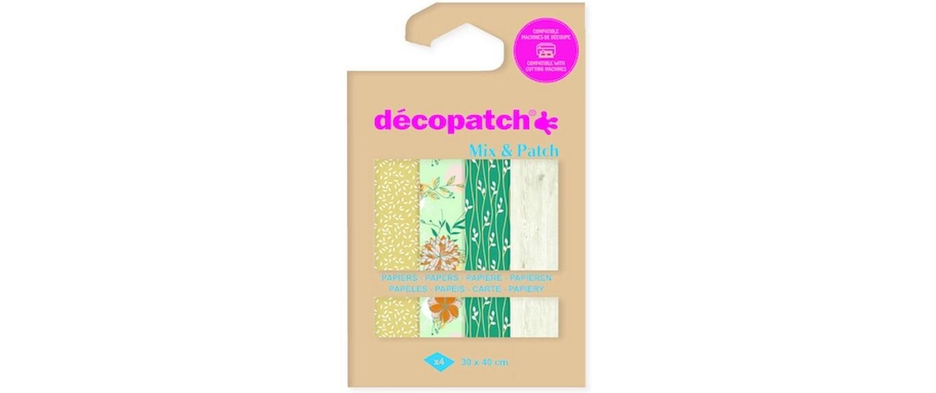 Bastelpapier DP035C 30 x 40 cm, 4 BlattPapier zur Dekoration