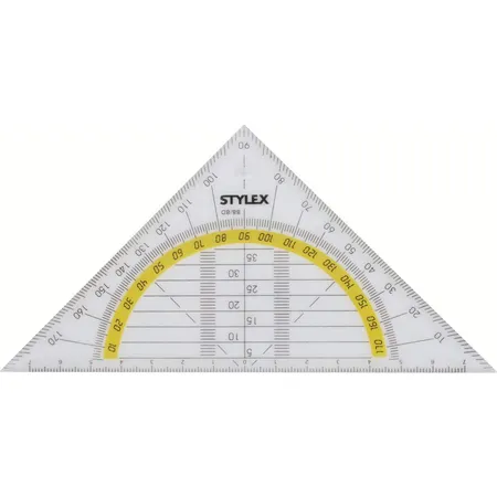 Stylex Geometriedreieck, 16cm