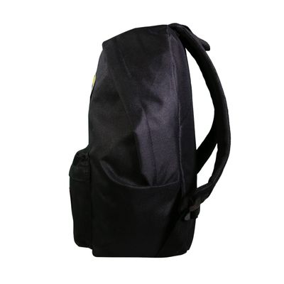 Sac à dos 1 compartiment + trousse à personnaliser avec 5 patchs autocollants - garçon - noir - Bagtrotter