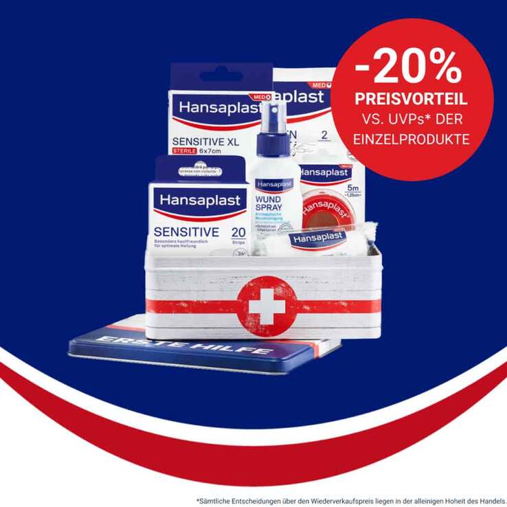 Hansaplast Set Erste-Hilfe, 1 St