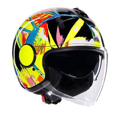 Casque AGV ETERES - ROSSI WINTER TEST 2019 - Multicolore
